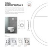 Grohe Nova Cosmopolitan 37601SH0 S S Size Toilet Actuator Plate