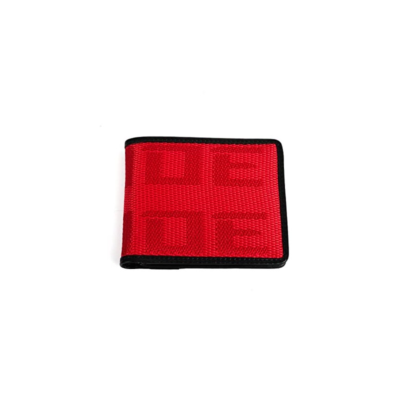 JDM BRIDE Seat Gradation Logo Wallet Custom Stitched Leather Racing