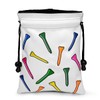 PU Golf Ball Tennis Ball Storage Pouch Ball Bag Golf