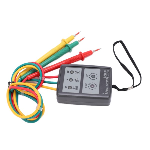 SP8030 3 Phase Sequence Presence Rotation Tester Rotary Tester Rotary