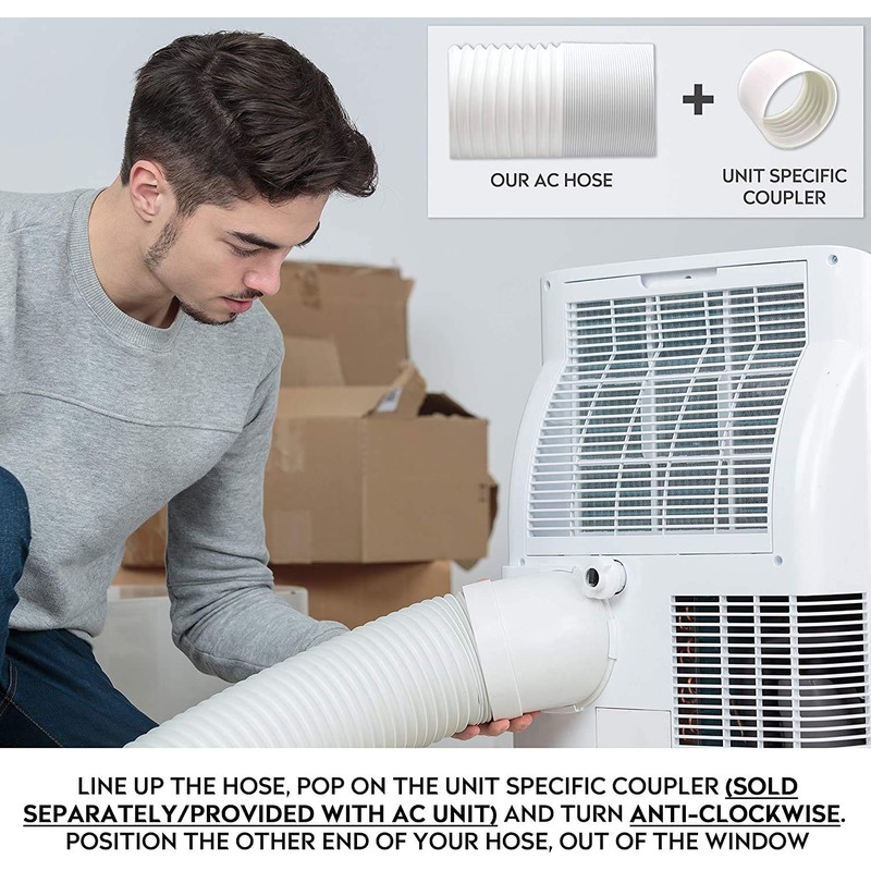 YOUHO Air Conditioner Hose, Portable Exhaust Vent Hose with 5.9