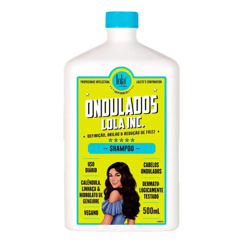 Shampoo Ondulados Lola Cosmetics 500 Ml