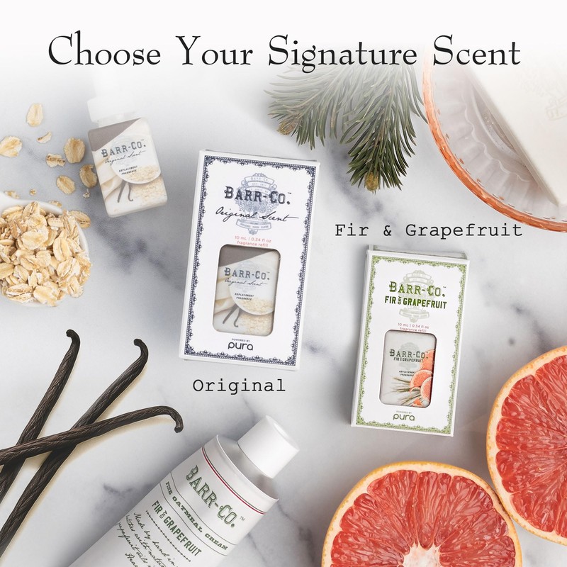 Barr-Co. Fir & Grapefruit Scent Pura Diffuser Refill, Invigorating Woody