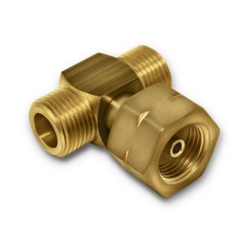 Connection piece for multi-bottle system AG GF x Komb.A x AG GF double branch piece combination connection distributor for connection of two gas cylinders