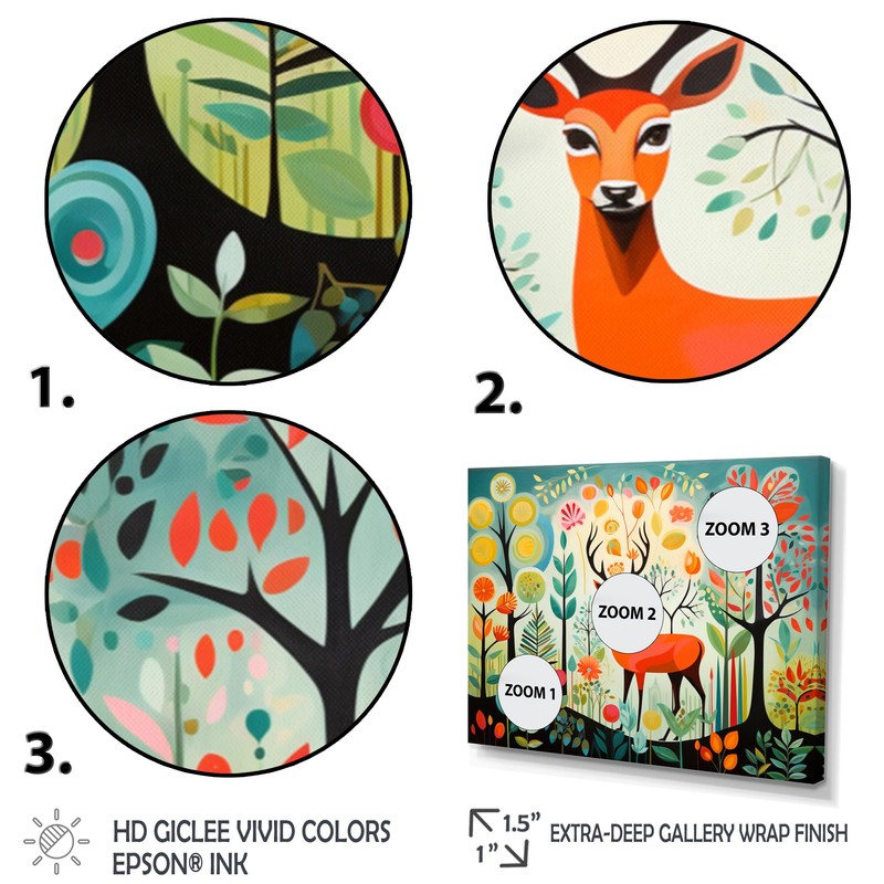 DesignQ Abstract Midcentury Wall art decor, Midcentury wall art, Mid