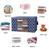 WISELIFE Storage Bags, Large Blanket Clothes Organization and Storage Containers