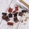 sourcing map 24Pcs 90 Degree Plastic Corner Braces, 14x13x9mm Nylon