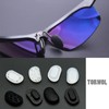 TORWOL Silicone Glasses Nose Pad, 5 Pairs Push-in Anti-Slip Glasses
