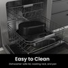 22-Quart Electric Roaster Oven with Removable Pan and Self-Basting Lid,