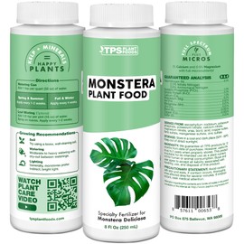 Monstera Plant Food for Monsteras and Philodendrons, Tropical Houseplant Liquid Fertilizer 1 Gallon (128 oz)