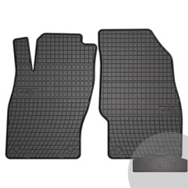 FROGUM EL Toro Rubber Mats All-Year Set of Car Floor Mats for Vauxhall Corsa D 2006-2014 Durable Rubber Material 1.5 cm Protective Edge