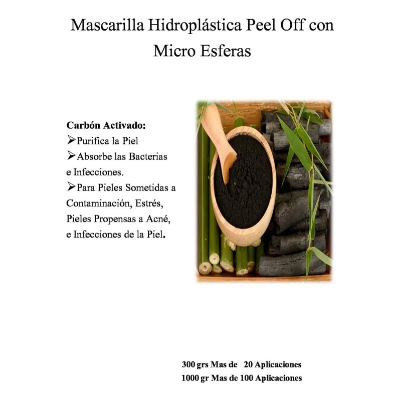 Mascarilla Hidroplastica Polvo 300g + Mas D 20 Aplicaciones