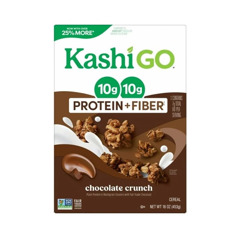 Cold Breakfast Cereal byKashi- Vegan Protein - Chocolate Crunch -