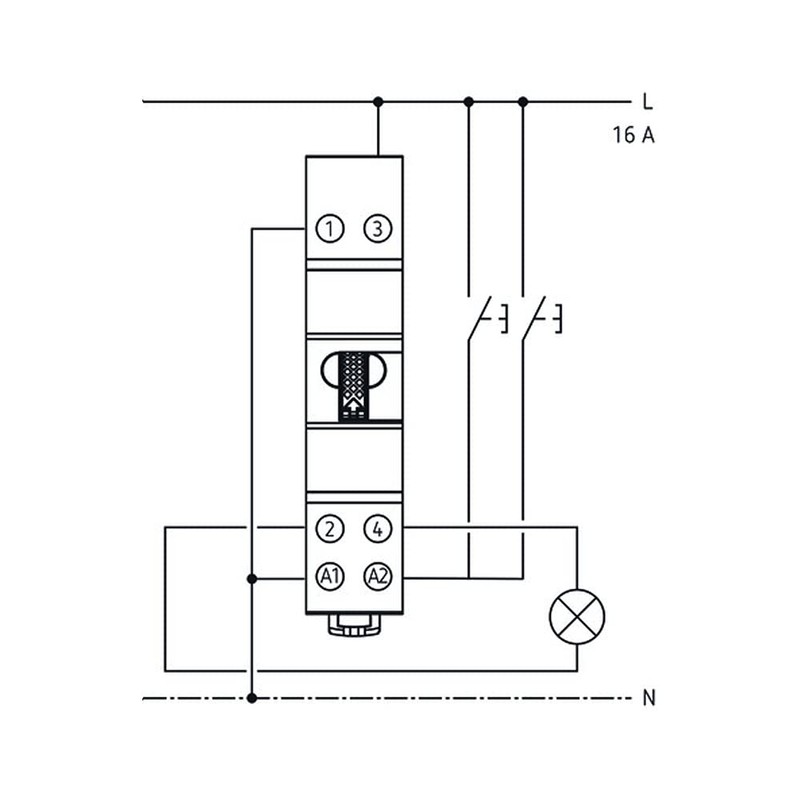 Theben 3120122 OKTO S22-230 Impulse Switch I Impulse Relay I