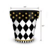 Briarwood Lane Checkerboard Medium Planter