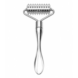 Stainless Steel Facial Roller Massager for Skincare Routine – Pointed Roller Design for Face & Neck Massage and Beauty Care