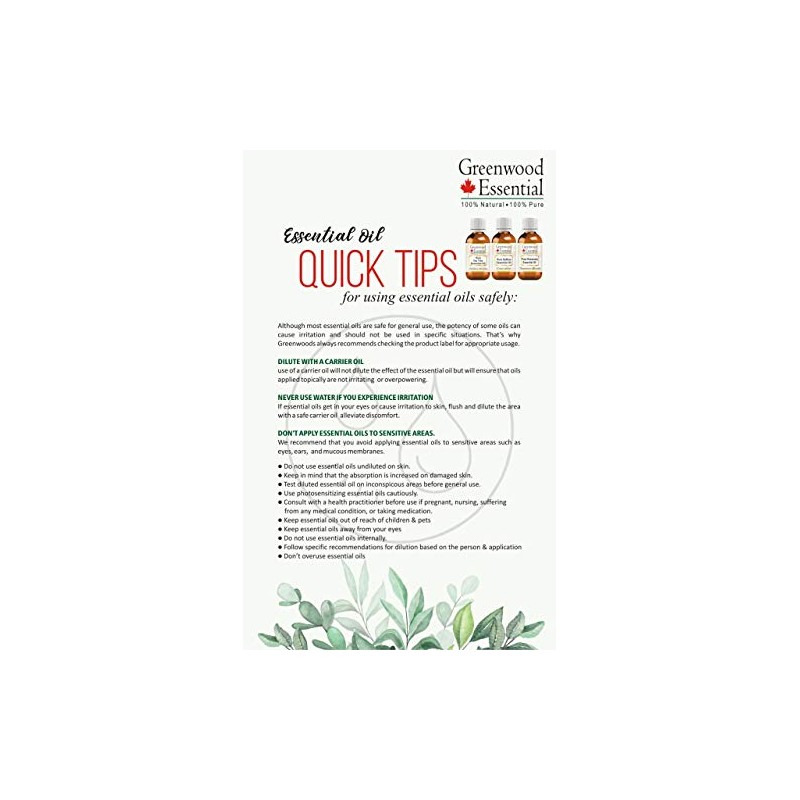 Greenwood Essential Greenwood Essential Pure Cypress Essential Oil (Cupressus sempervirens)