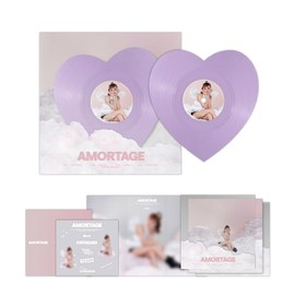 Mini Album [AMORTAGE] Vinyl (Heart Ver.) Sticker + Cover Insert + Photobook + Poster + 2 Extra Photocards