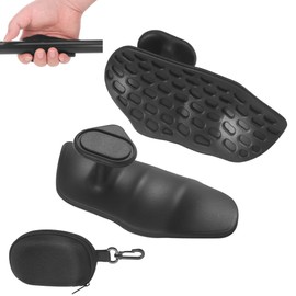 TranRantic 1 Pair Non-Slip Fitness Gym Grips, Ergonomic Rubber Fitness Fingerless Gloves Training Grips Men and Women, Pull-Up Grips Grip for Cross Training & Fitness Accessories