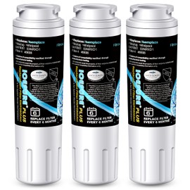 ICEPURE PLUS UKF8001 NSF53 Certified Replacement for Everydrop EDR4RXD1, Whirlpool Filter 4, Maytag UKF8001AXX-200, PUR, MPF15090, WF-UKF8001, WF295, Puriclean II, RFC0900A RWF0900A Refrigerator Water Filter, 3PACK