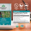 Organic India Tulsi Cleanse Herbal Tea - Holy Basil, Stress