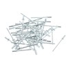 A ABSOPRO Countersunk Head Closed Sealing Rivets 3mm Grip Diameter