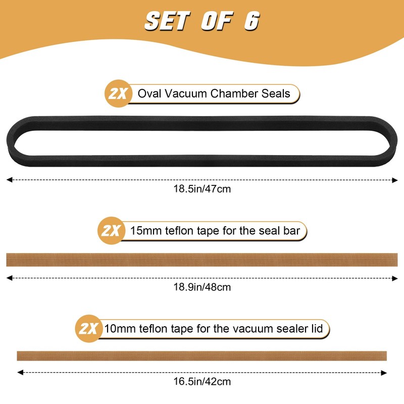 Replacement Parts for Weston Pro 2300,PRO-2100,Pro-3500 Vacauum Sealer Models Maintenance