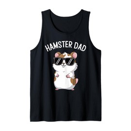 Cute Hamster Art for Men Boys Father Rodent Hamster Lover Tank Top