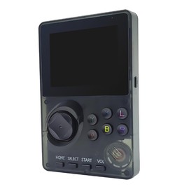 16 Bit Game Console 2.8-inch Super Wide Lcb Preloaded 100 HD Handheld Video Game Seniors Electronic Games Player Birthday Present Xmas (Transparent Gray)