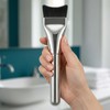 Ultra Thin Foundation Brush for Liquid Makeup, Flat Top Makeup