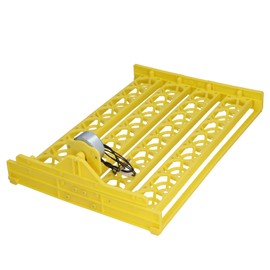 CUEA Plastic Egg Incubator Tray, Sufficient Power Safe Hatching Fully Automatic Egg Turner for Goose for Birds for Chicken(#1)