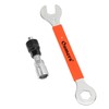 Oumers Bicycle Crank Extractor Puller, Bike Crank Removal Tool Fit