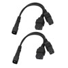 Power Cord Splitter Adapter IEC 320 C14 to IEC320 C19