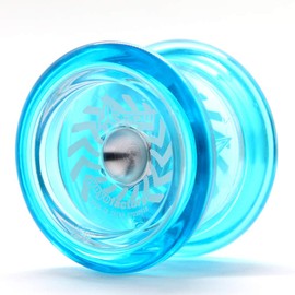YOYO FACTORY YoyoFactory ARROW Freestyle Yo-Yo - Blue (beginner to pro, 2 different level ball-bearings, string and instructions included)