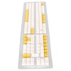 Keyboard Keycaps Bee Milk Subject PBT Material OEM Height Dye