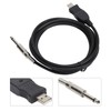 Guitar USB Cable 3 Meters Compatible with The Computer Connection