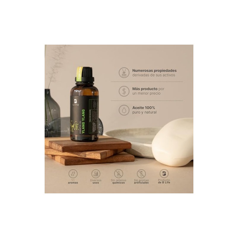 Aceite Esencial con Ingredientes Puros y Naturales, Aromalogía de 50