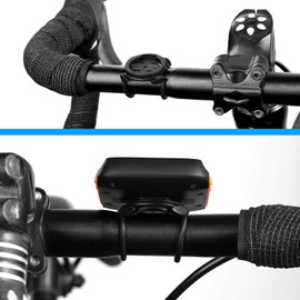 COOSPO Bike Computer Mount, Out-Front Bike Computer Mount Compatible with Garmin,Wahoo,XOSS Bike Computer, Out Front Bracket Plastic Bike Computer Mount Adapter Base