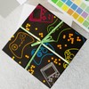 Lotsdonxia 8-Pack Recycled Game-Themed Birthday Wrapping Paper Rolls Retro Kraft