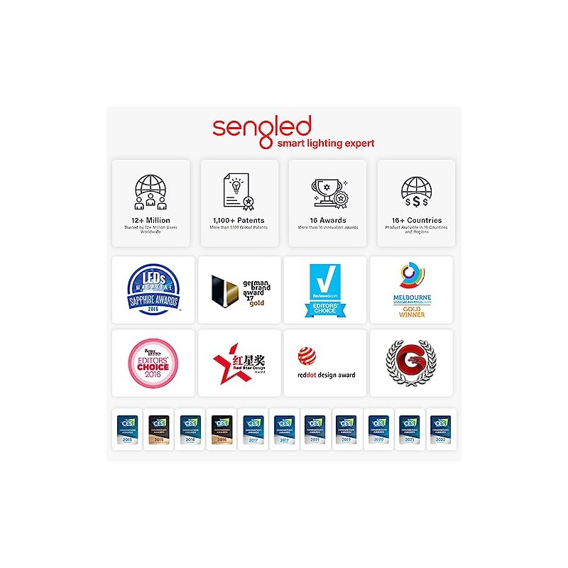 Sengled Sengled Alexa Light Bulb, S1 Auto Pairing with Alexa