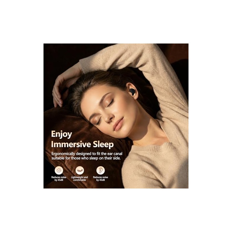 Ear Plugs for Sleeping, 36 dB Noise Cancelling, Ear Protection,