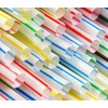 400-Pack Colorful Bendy Plastic Straws – 8.25" Flexible BPA-Free Disposable