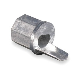 WIREMOLD 5782 V500/700 Conduit Connector Fitting, Galvanized Steel, single-Channel, 1/2"