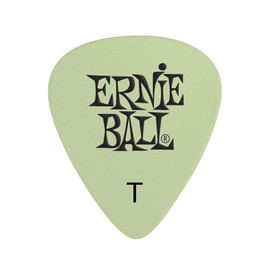 Ernie Ball Guitar Picks, Thin, Super Glow, 12-pack (P09224)