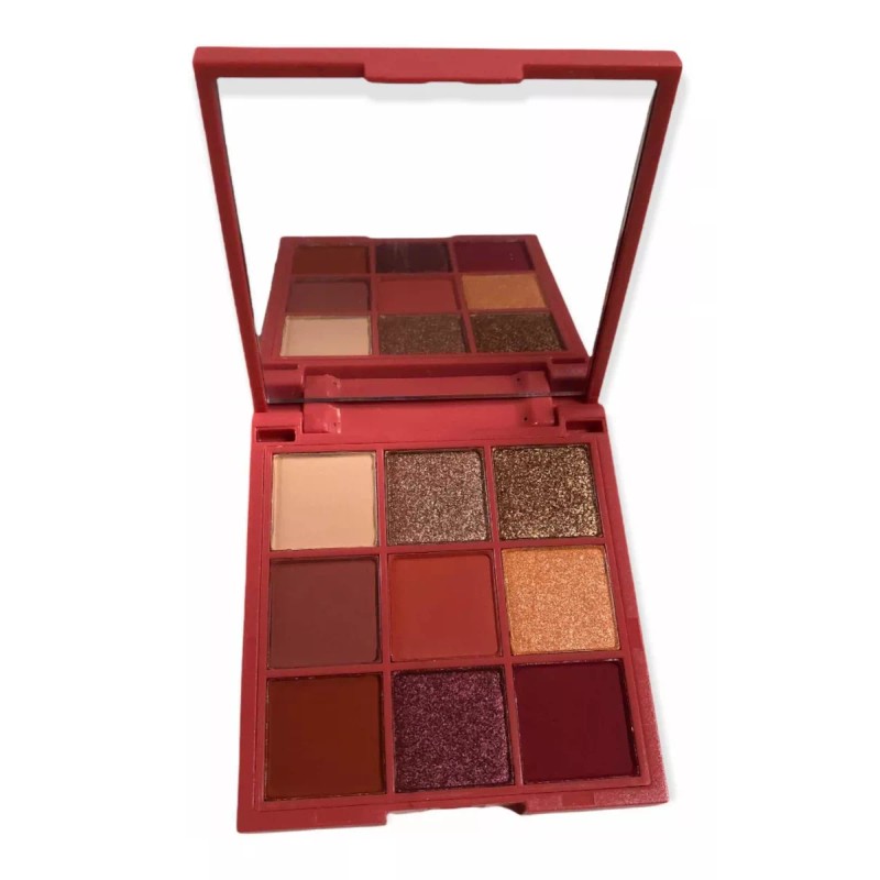 Bonita Cosméticos Paleta De 9 Sombras De Ojos Mate, Shimmer