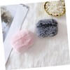 TEHAUX Fluffy Plush Earbuds Protector Cover for Cute Stylish Earphone
