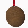 driftless studios Wooden Christmas Ornament, "I Just Want To Drink
