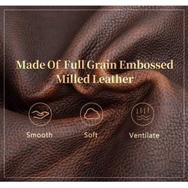 CONTACT'S FAMILY Cigar Bag Pipe Case Leather Vintage Pouch Coffee