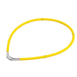 Phiten Necklace RAKUWA Magnetic Titanium Necklace S - II, yellow