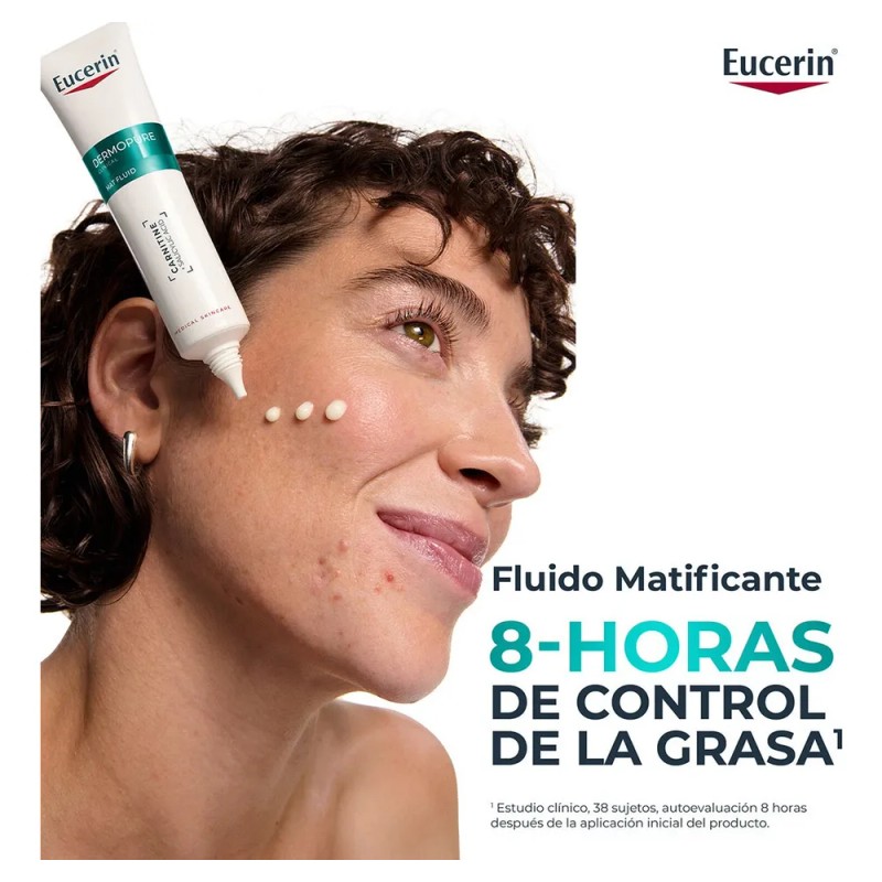 Dermopure Facial Fluido Matificante 40ml Eucerin